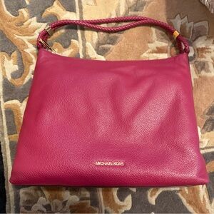 Michael Kors Pink Leather Shoulder Bag